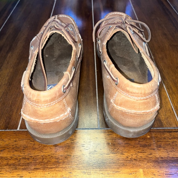 Chaps Brown Leather Loaders - Picture 3 of 6